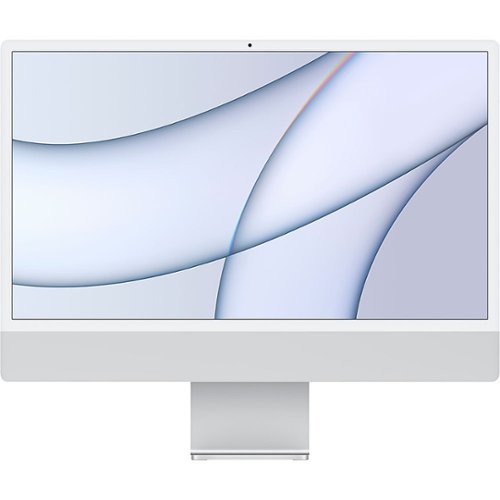Apple - 24" Certified Refurbished iMac with Retina 4.5K Display - Apple M1 - 8GB Memory - 7GPU - 256GB SSD (2021) - Blue