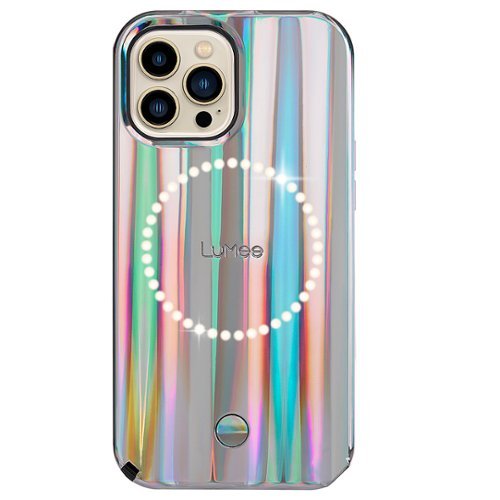 LuMee - Halo Paris Hilton Edition Battery Charger Case for iPhone 13 Pro - Holographic