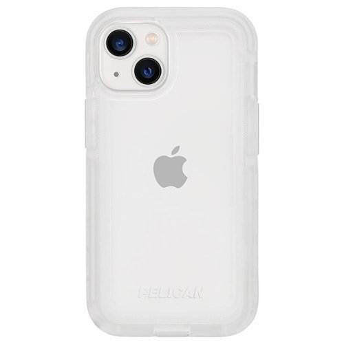 Pelican - Voyager Hardshell Case w/ Antimicrobial for iPhone 13 - Clear
