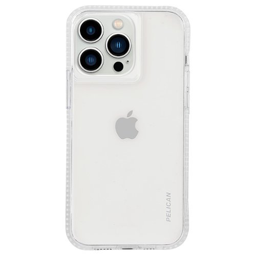 Pelican - Ranger Hardshell Case w/ Antimicrobial for iPhone 13 Pro - Clear