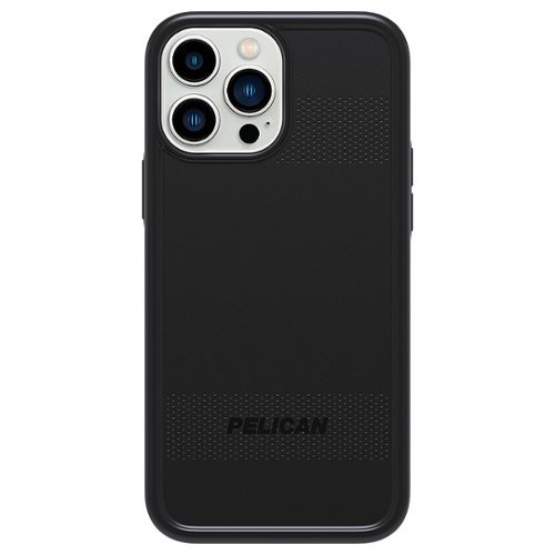 Pelican - Protector Hardshell Case w/ Antimicrobial for iPhone 13 Pro - Black