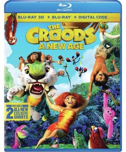  The Croods: A New Age [3D] [Blu-ray] [Blu-ray/Blu-ray 3D] [2020]