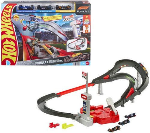 Mattel - Hot Wheels Racing Formula 1 Sprint Race Circuit - Collectibles - Multicolor-Front_Standard 