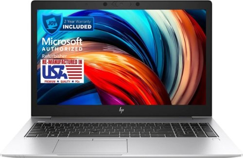 Refurbished HP 850 G6 Laptop, Core i7-8665U 1.9GHz, 16GB, 512GB SSD, 15.6" FHD, Win11P64, CAM, A GRADE - Silver-Front_Standard 