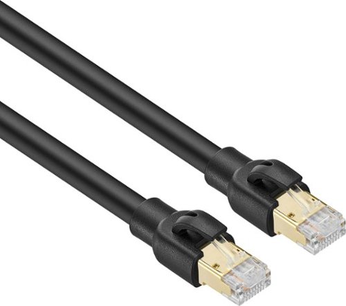 Insignia™ 10 ft. Cat-8 Ultra High-Speed Ethernet Cable - Black SHOP ONLINE
