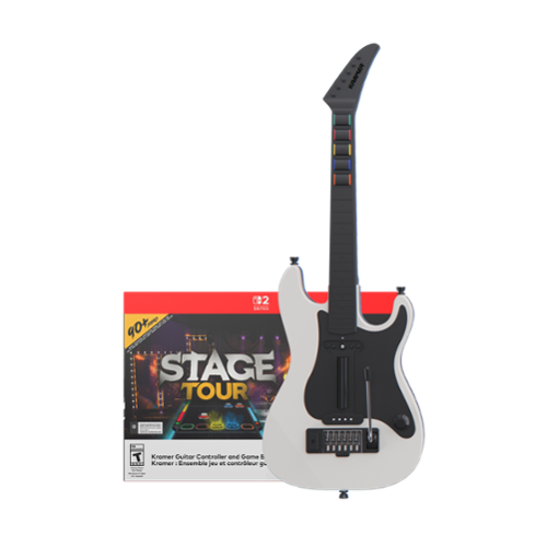 Stage Tour Game + Kramer Wireless Guitar Controller Bundle - Nintendo Switch 2