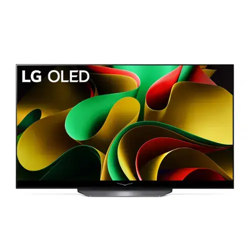 Front. LG - 77" Class B3 Series OLED 4K UHD Smart webOS TV (2023).
