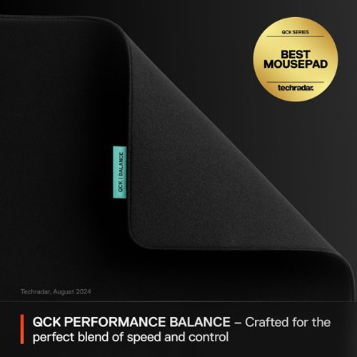 SteelSeries QcK Performance Gaming Mouse Pad XL - Balance - Black WORLDWIDE DELIVERY