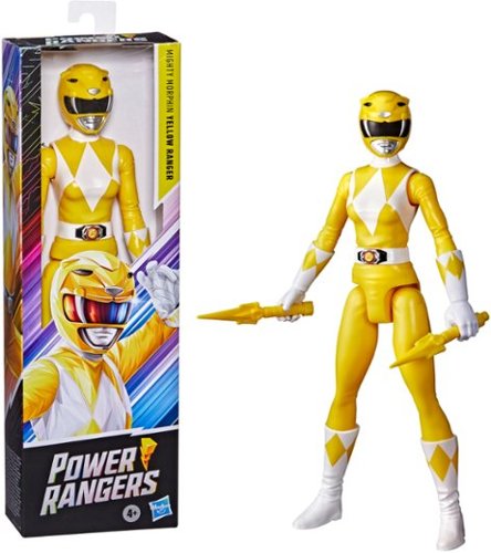 Power Rangers Mighty Morphin Yellow Ranger 12-Inch Action Figure