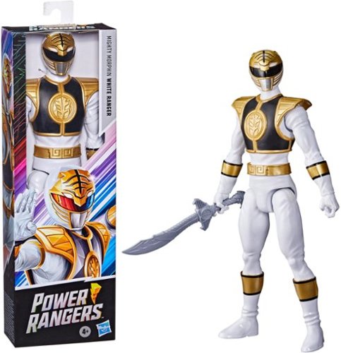 Power Rangers Mighty Morphin White Ranger 12-Inch Action Figure