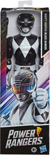 Power Rangers Mighty Morphin Black Ranger 12-Inch Action Figure