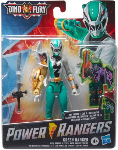 Power Rangers Dino Fury Green Ranger with Sprint Sleeve