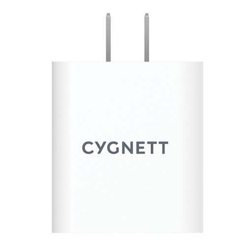 Cygnett - PowerPlus 38-Watt Dual Port Wall Charger - Black