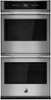 JennAir - 27" Built-In Double Wall Oven - Stainless Steel-Front_Standard