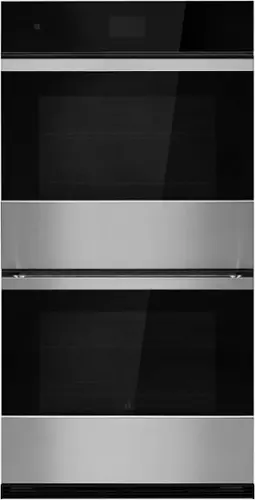 Front. JennAir - 27" Built-In Double Wall Oven - Stainless Steel.