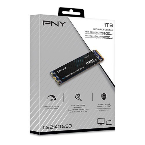 PNY CS2140 1TB Internal SSD PCIe Gen 4 x4 NVMe WHERE TO BUY