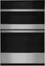 Front. JennAir - 30" Built-In Electric Double Wall Oven - Black.