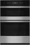 JennAir - 30" Built-In Electric Double Wall Oven - Black Stainless Steel-Front_Standard