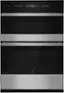 Front. JennAir - 30" Built-In Electric Double Wall Oven - Black Stainless Steel.