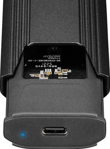 Insignia™ M.2 NVMe to USB-C SSD Enclosure - Black BUY ONLINE