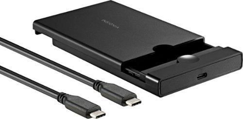 Insignia™ - 2.5" SATA to USB-C HDD Enclosure