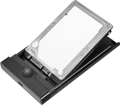 Insignia™ 2.5 SATA to USB-C HDD Enclosure - Black BUY ONLINE