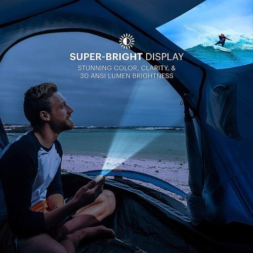 Kodak Ultra Mini Portable Projector - HD 1080p support LED DLP Rechargeable Pico Projector - Built-in Speaker - White HOW TO BUY
