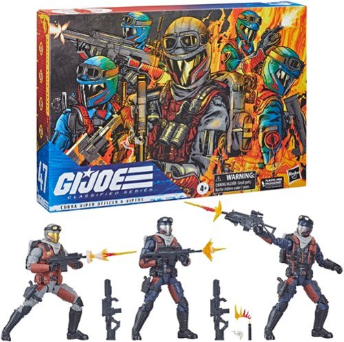Hasbro - G.I. Joe Classified Series Cobra Viper Officer & Vipers Action Figures