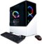 CyberPowerPC - Gamer Supreme Gaming Desktop - AMD Ryzen 7 5700 - 16GB Memory - AMD Radeon RX 6700 XT - 1TB SSD - White-Angle_Standard