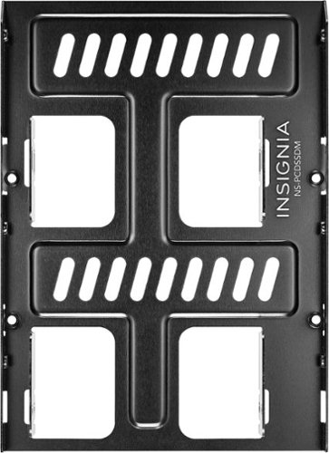 Insignia™ Dual Drive Mount for 2.5” SATA, SSDs or Hard Drives - Black BUY IN AUSTRALIA