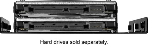 Insignia™ Dual Drive Mount for 2.5” SATA, SSDs or Hard Drives - Black BUY ONLINE