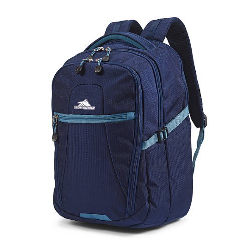 High Sierra - Fairlead Computer Backpack for 15" Laptop - True Navy/Graphite Blue