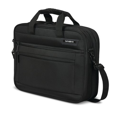 Samsonite - Classic Business 2.0 TSA 2 Comp. Brief for 15.6" Laptop - Black