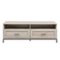 Walker Edison - Contemporary 2-Drawer TV Stand for Most TVs up to 60” - Birch-Front_Standard