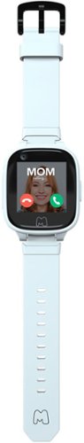 MOOCHIES Connect Smartwatch Phone + GPS Tracker for Kids 4G - White WORLDWIDE DELIVERY
