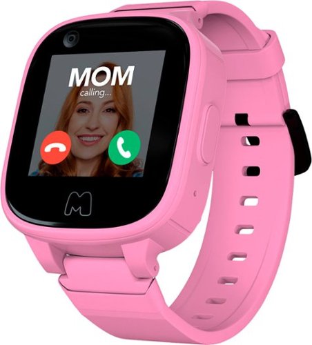 MOOCHIES - Connect Smartwatch Phone + GPS Tracker for Kids 4G - Pink