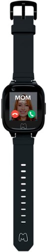 MOOCHIES Moochies Connect Smartwatch Phone + GPS Tracker for Kids 4G - Black GLOBAL SHIPPING