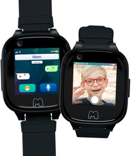 MOOCHIES Moochies Connect Smartwatch Phone + GPS Tracker for Kids 4G - Black HOW TO BUY