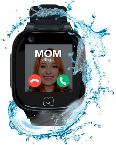 MOOCHIES Moochies Connect Smartwatch Phone + GPS Tracker for Kids 4G - Black WORLDWIDE DELIVERY