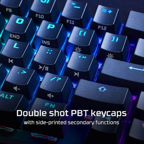 HyperX Alloy Origins 65% Compact Wired Mechanical Red Linear Switch Gaming Keyboard with RGB Lighting - Black WORLDWIDE DELIVERY