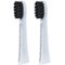 AquaSonic - Activated Charcoal Pulse Replacement Brush Heads (2-Pack) - White-Left_Standard