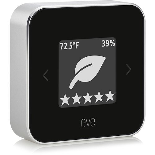 Eve Room Indoor Air Quality Monitor - Silver WORLDWIDE DELIVERY