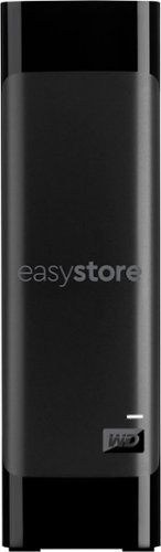 WD - easystore 20TB External USB 3.0 Hard Drive - Black