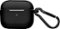Best Buy essentials™ - Silicone Case for Apple AirPods (3rd Generation) - Black-Front_Standard