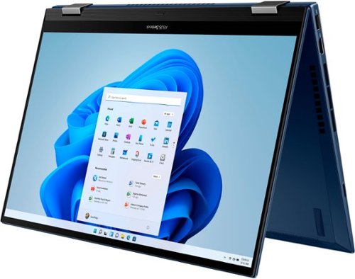ASUS Zenbook Flip 2-in-1 15.6 OLED Touch-Screen Laptop - Intel Evo Platform - 12th Gen Core i7 - 16GB Memory  - 512GB SSD - Azurite Blue BUY IN MIDDLE EAST