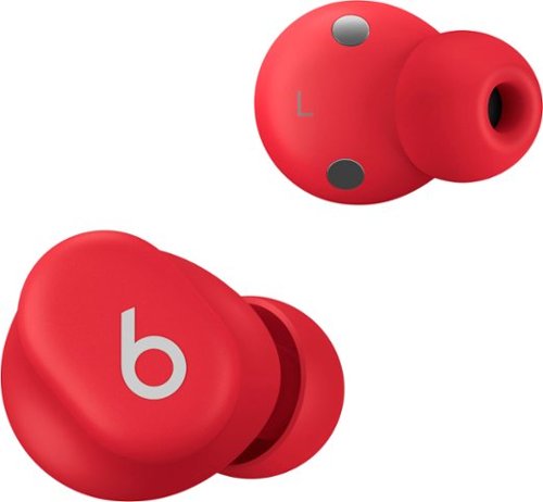 Beats Solo Buds True Wireless Earbuds Transparent Red MUW03LL/A