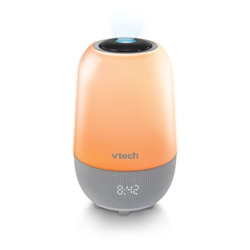 VTech - Sleep Training Soother Portable Bluetooth Speaker - White
