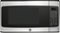 GE - 1.1 Cu. Ft. Mid-Size Microwave with Included Pasta/Veggie Cooker - Stainless Steel-Front_Standard