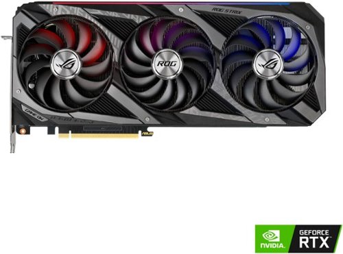 ASUS - NVIDIA GeForce RTX 3080 12GB GDDR6X PCI Express 4.0 Strix Graphics Card - Black