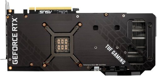 ASUS - NVIDIA GeForce RTX 3080 TUF 12GB GDDR6 PCI Express 4.0 Graphics Card - Black